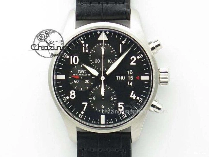 MIROTIME 1228 Durable Portofino 37mm RG V7F 1:1 Best Edition Gray Dial Diamonds Bezel on Black Leather Strap A 7089